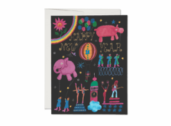 New Year Celebration Card