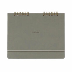2026 Desk Calendar Light Grey
