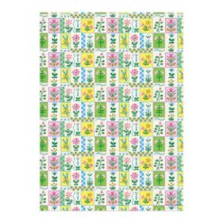 vintage floral wrapping paper