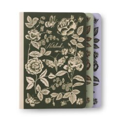 Floral Stitch Notebook Lined