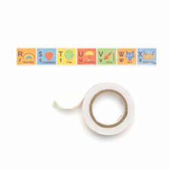 Kids Washi Tape Alphabet N Z
