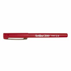 Fine Line Pen 0.4mm Dark Red
