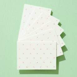 floral pink design card collection