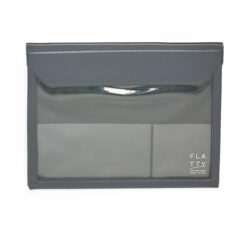 Rubber Organizer Pouch Dark Gray
