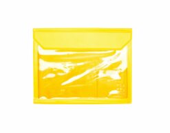 Rubber Pouch A5 Yellow