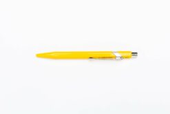 Hexagonal Metal Yellow Ballpoint Pen