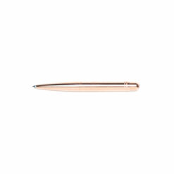 polished metal ballpoint pen