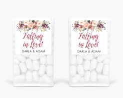 Wedding Favor Mint Labels Set of 24