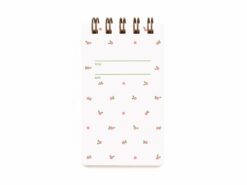 Compact Floral Pink Notebook