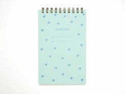 Blue Hearts Planner Pad