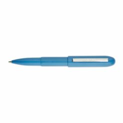 bullet ballpoint pen in light blue