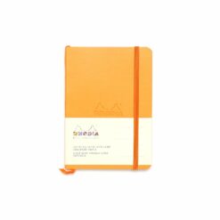 softcover notebook A6 lined orange