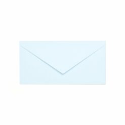 envelope dl light blue