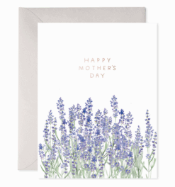 Lavender Greeting Card
