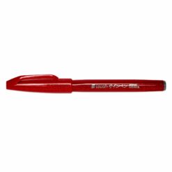 brush pen red