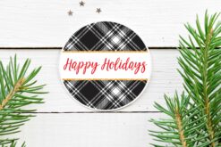 holiday sticker labels set