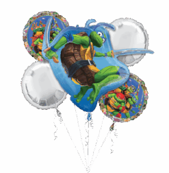 Jumbo Character Balloon Bouquet with Foil Balloons