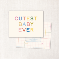 adorable infant greeting
