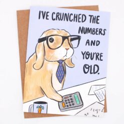 Animal themed birthday card