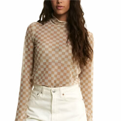 patterned mesh top