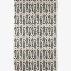abstract art kitchen towel