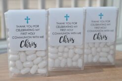 Communion Party Favor Mint Labels Set of 24