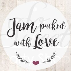 Love-themed Favor Stickers Set of 25