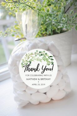 thank you stickers set of 24