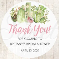 Wedding Favor Stickers Set of 24