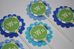 Birthday Party Sticker Labels Set