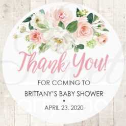 Baby Shower Favor Stickers Set of 25