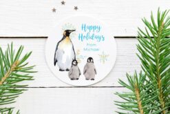 holiday sticker labels