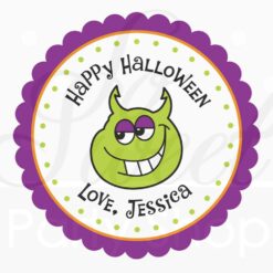 Halloween Monster Stickers Set