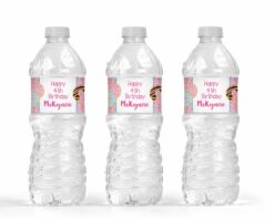 Birthday Water Bottle Labels Set of 10