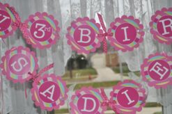 Birthday Favor Sticker Labels Set