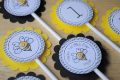 Birthday Favor Sticker Labels Set of 24