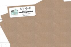 Home Return Address Labels Gift Set