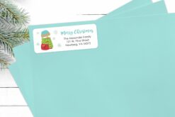 Christmas Address Labels and Envelope Seals Set