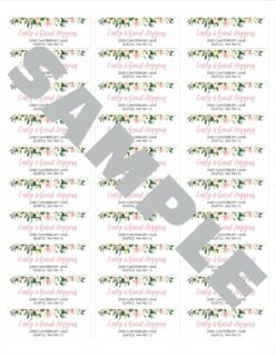 address labels return address stickers custom address labels mailing labels envelope seals set of 61