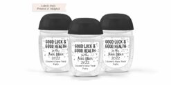 New Year's Sanitizer Labels Set of 30