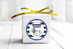 Retirement Celebration Stickers Set of 24