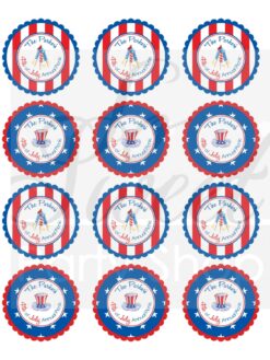 Independence Day Sticker Set
