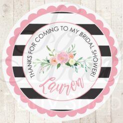 Wedding Party Favor Sticker Labels Set