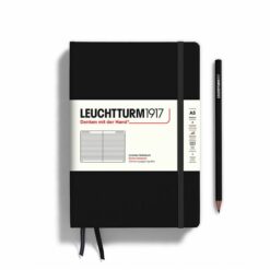 Hardcover Medium Notebook A5 Black