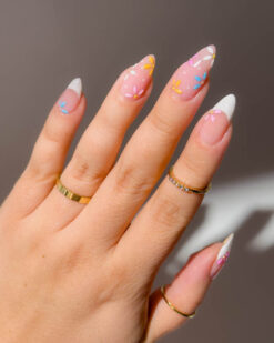 petal nail art decals