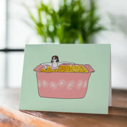 Cheesy Pasta Pool Card
