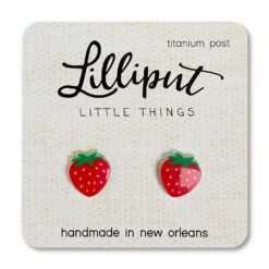 fruit stud earrings
