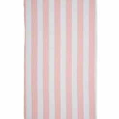 Bold Pink Stripes Summer Towel