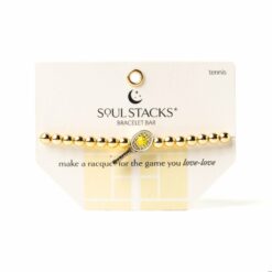 Sports-themed charm bracelet