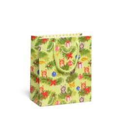 holiday animals gift tote medium